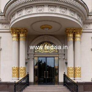Luxury Hotel Front Exterior Design Concepts No-1365