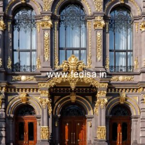 Contemporary Hotel Building Elevation Design No-1383