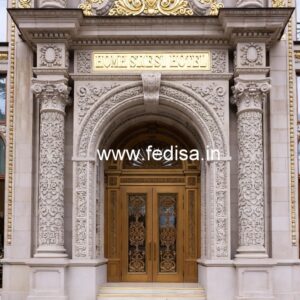 Luxury Hotel Exterior Elevation Design Trends No-1398