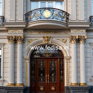 Hotel Entrance Elevation No-1419