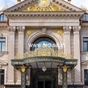Luxury Hotel Elevation Designs for Modern Architecture No-1601