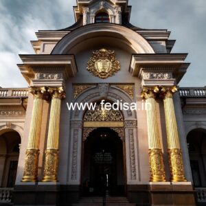 Stylish Luxury Hotel Elevation Architecture No-1616