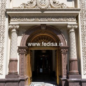 Luxury Hotel Facade with Modern Lighting No-1620