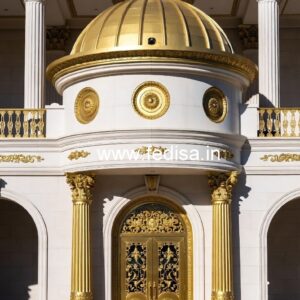Luxury Hotel Entrance Elevation Design Ideas No-1623