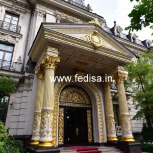 Stylish Luxury Hotel Front Architecture No-1637