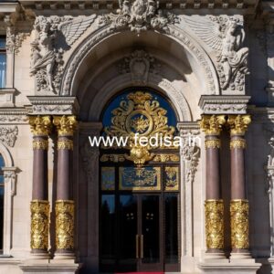 Luxury Hotel Exterior Design with Balcony No-1671