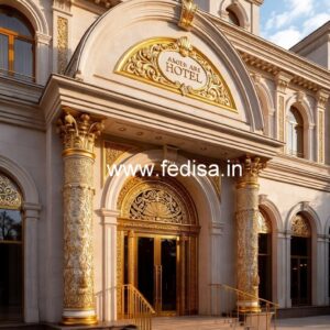 Contemporary Luxury Hotel Building Design No-1687