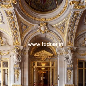 Grand Luxury Hotel Front Facade Design No-1692