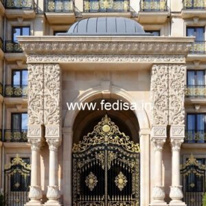 Elegant Hotel Exterior Design for Luxury Stay No-1695
