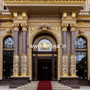 Luxury Hotel Exterior with Minimalist Style No-1696