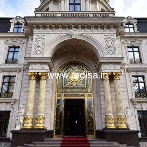 Elegant Hotel Front Design with Luxury Style No-1703