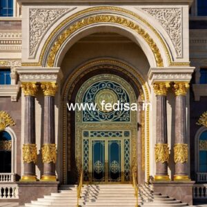 Luxury Hotel Facade with Contemporary Touch No-1718