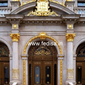 Modern Luxury Hotel Exterior with Balcony No-1719