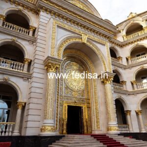 Luxury Hotel Exterior Design with Elegant Panels No-1724