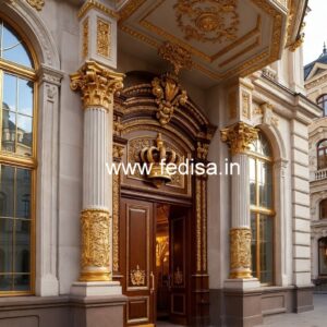 Luxury Hotel Exterior with Designer Facade No-1760