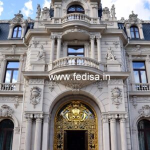 Stylish Luxury Hotel Elevation for Resorts No-1761