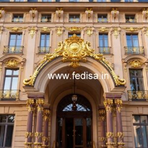 Grand Luxury Resort Front Design Inspiration No-1765