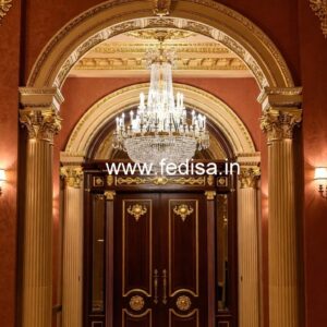Luxury Hotel Exterior with Modern Glass Panels No-1766