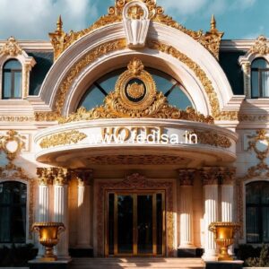 Contemporary Luxury Exterior Design for Hotels No-1767