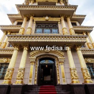Luxury Hotel Exterior with Premium Facade Finish No-1775