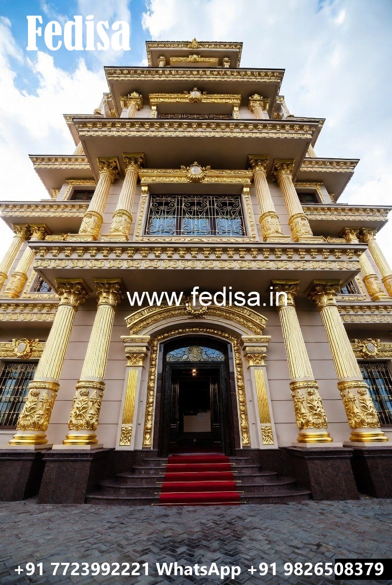 Luxury Hotel Exterior with Premium Facade Finish No-1775