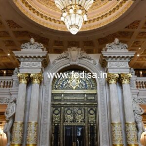 Luxury Resort Front Design with LED Lighting No-1782