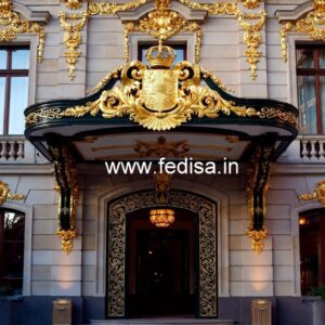Elegant Luxury Front Facade for Hotels No-1793