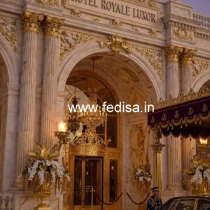 Stylish Hotel Front Gate Design for Luxury Hotels No-1805