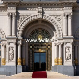 Decorative Hotel Gate Design for Modern Buildings No-1817