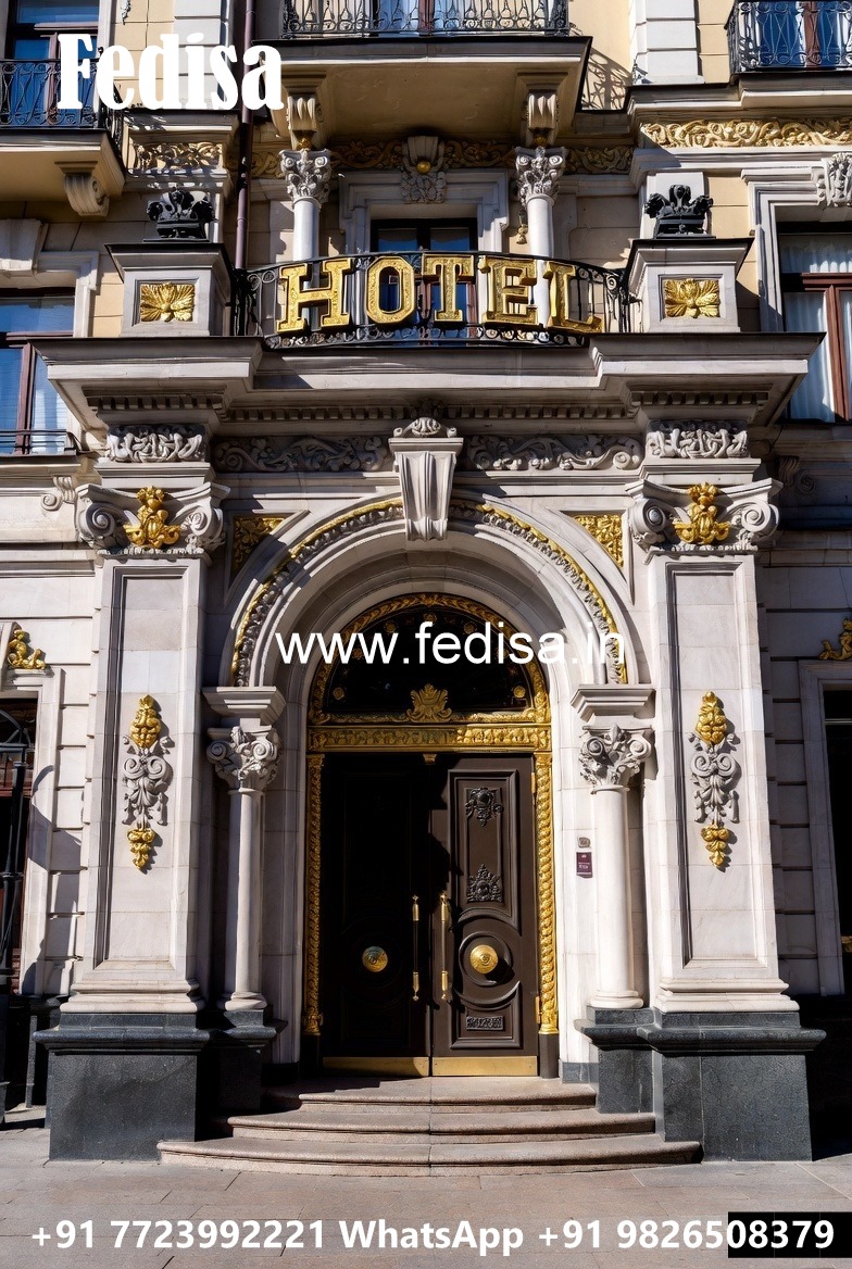 Beautiful Hotel Entrance Gate Design for Luxury Stay No-1819