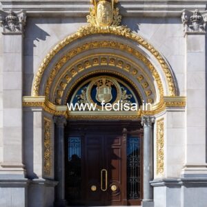 Elegant Hotel Driveway Entrance Gate Design No-1821