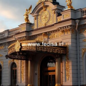 Hotel Gate Design with Luxury Modern Aesthetic No-1826
