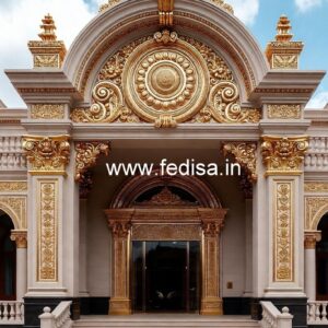 Hotel Entrance Gate Design with Royal Look No-1833