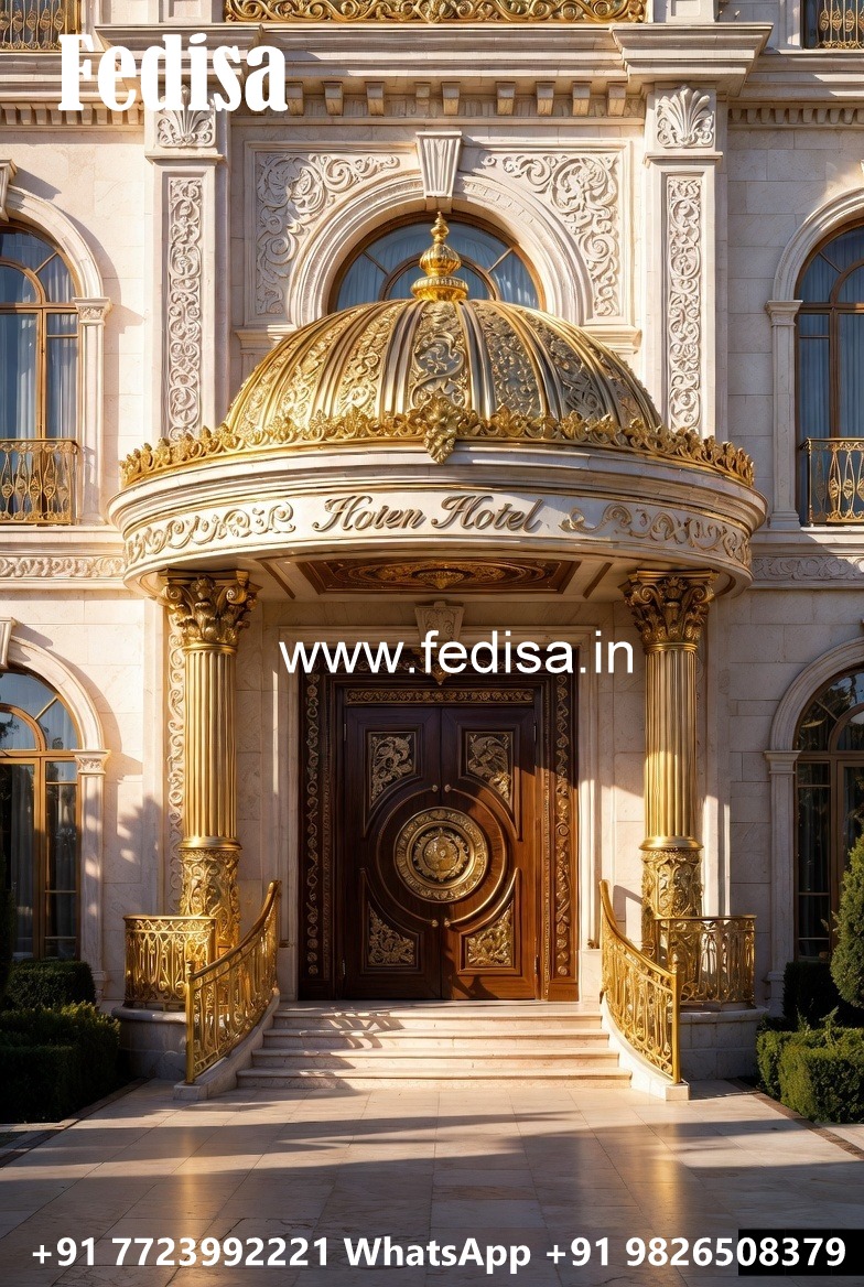 Hotel Entrance Gate Design for Modern Commercial Spaces No-1845