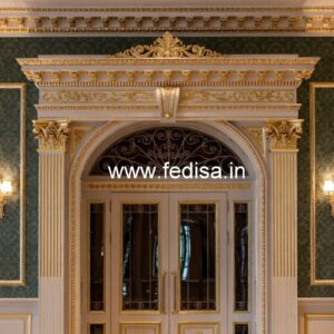Hotel Exterior Gate Design with Premium Materials No-1847