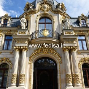Luxury Hotel Gate Design with Contemporary Details No-1856
