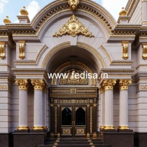 Hotel Entrance Gate Design with Minimalist Architecture No-1859