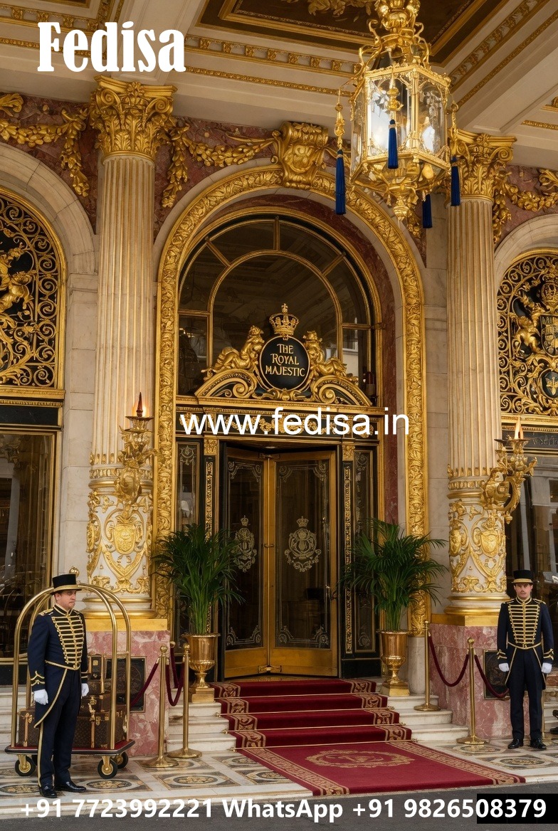 Hotel Entrance Gate Design for Boutique Resort No-1875