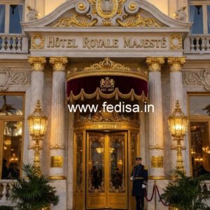 Luxury Hotel Front Entrance Architecture Inspiration No-1878