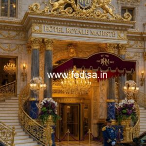 Grand Entrance Gate Design for Five Star Resort No-1881
