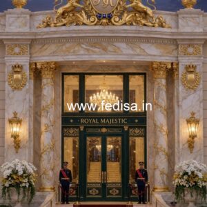 Premium Hotel Entrance Design for Hospitality Industry No-1884