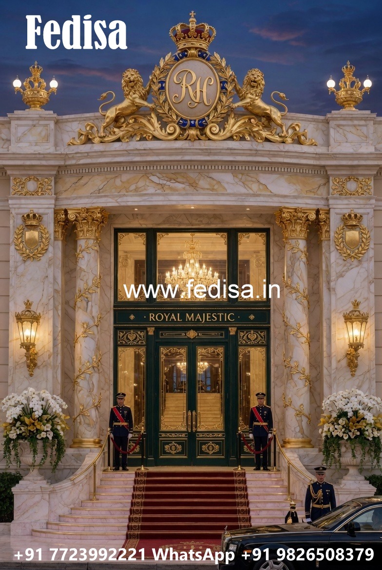 Premium Hotel Entrance Design for Hospitality Industry No-1884