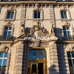 Hotel Exterior Entrance Gate Design with Grand Appeal No-1893