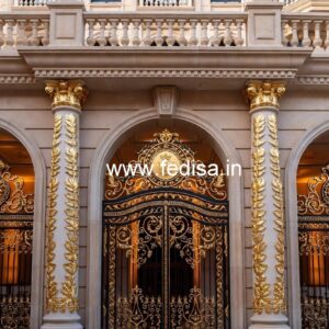 Hotel Main Entrance Gate Design for Luxury Architecture No-1900