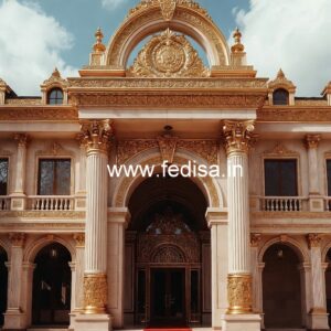 Contemporary Hotel Elevation Design with Luxury Style No-1904