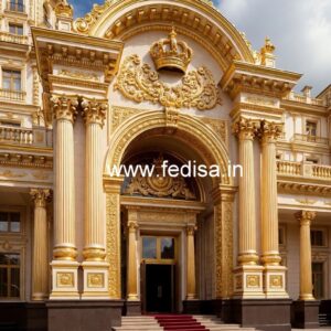 Luxury Hospitality Building Elevation Design Ideas No-1928