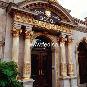 Elegant Hotel Exterior Design No-2004