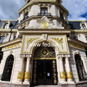 Elegant Building Elevation No-2089
