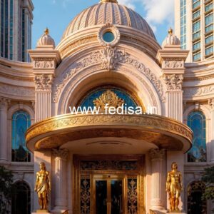 Stylish Front Elevation No-2135