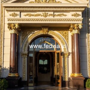 Contemporary Hotel Elevation for Luxury Resorts No-2219